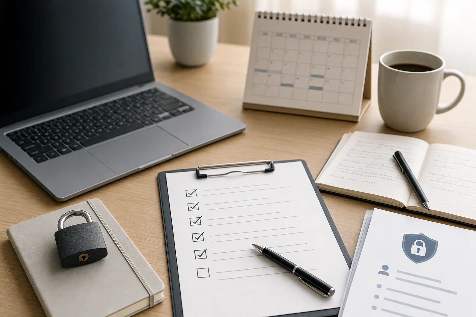 Checklist for choosing a secure AI note taker before a client meeting