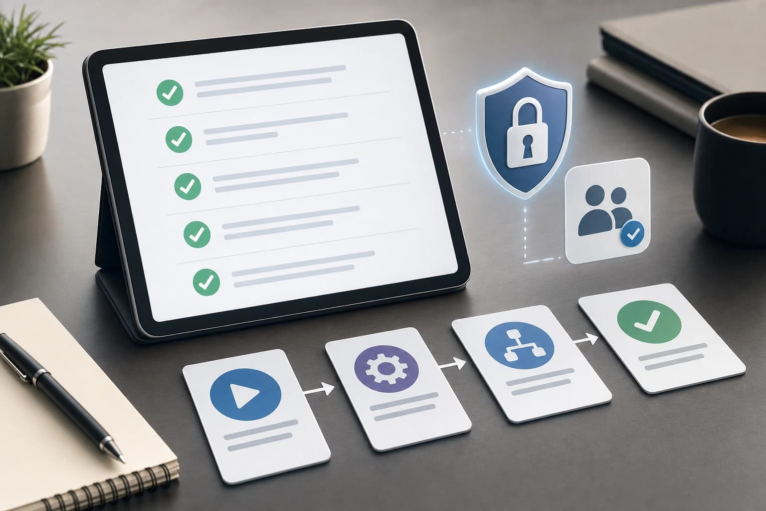 Checklist for reviewing small business automation safety before turning it on