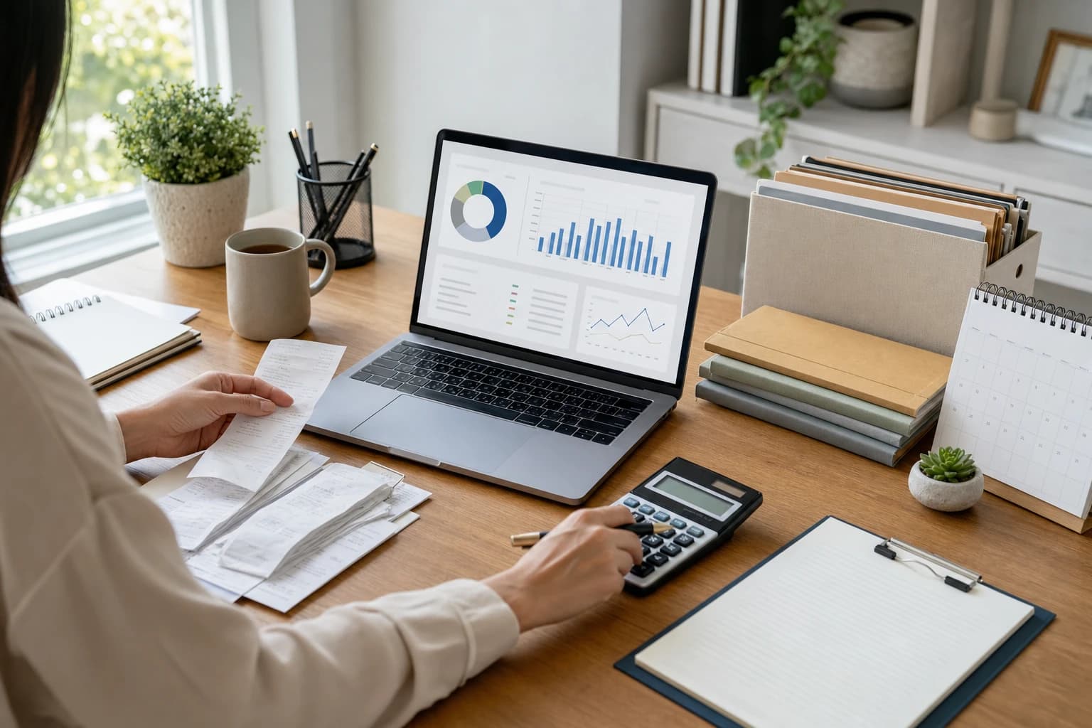 How to Create a Simple Monthly Bookkeeping Routine for a One-Person Business